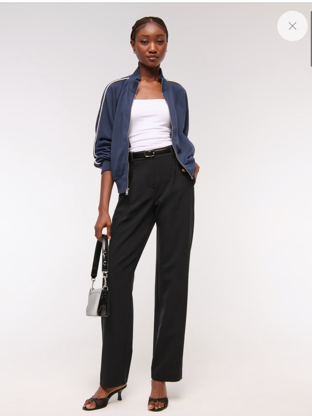 Abercrombie Quinn Tailored Straight Pant